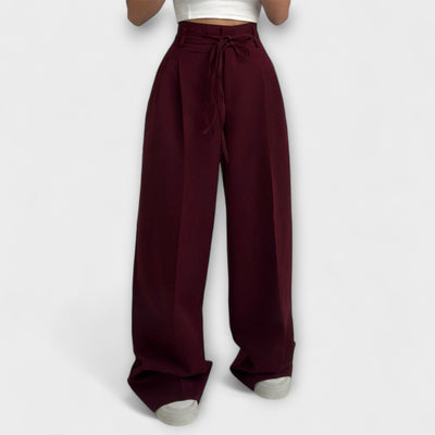 Jill – Pantalon Casual à Lacets