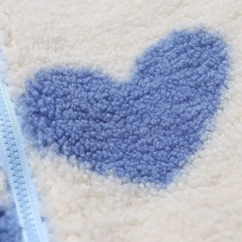 Katharina - Veste réversible à motifs cœur